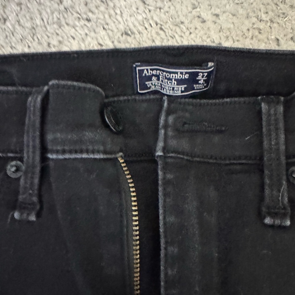 Abercrombie & Fitch Dark Denim Pants
